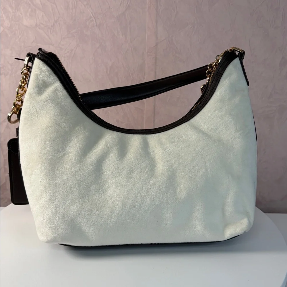 Juicy Couture Classic Scottie Dogs Hobo Shoulder Bag Crystal Viral HTF - Picture 8 of 13
